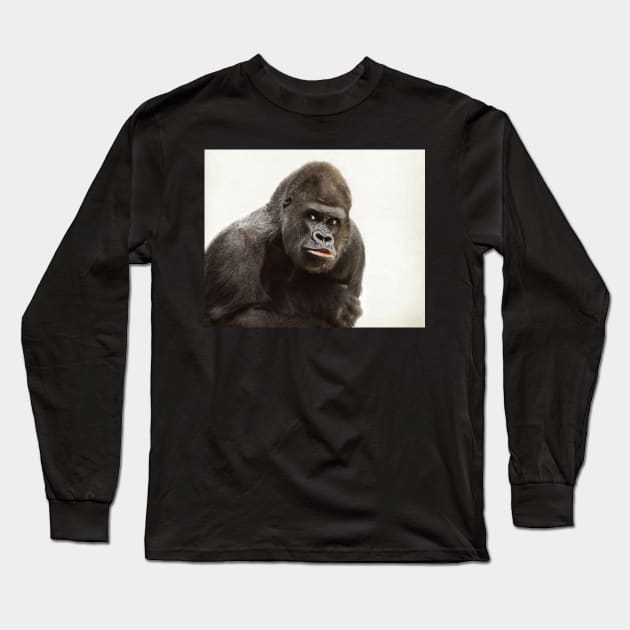 Gorilla Long Sleeve T-Shirt by kawaii_shop